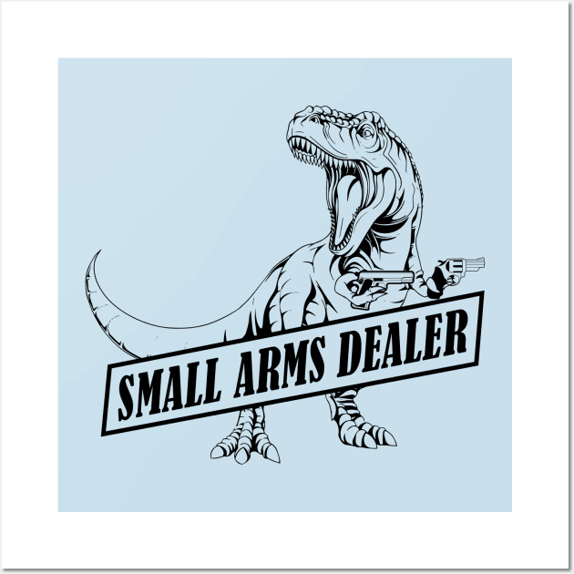 Small Arms Dealer Wall Art by Alema Art